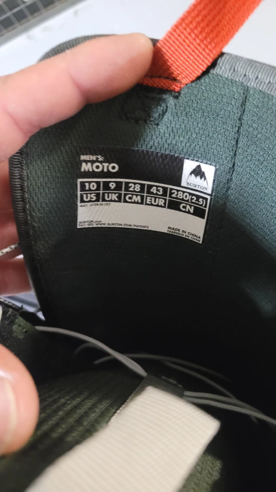 Burton Moto Mens Size 10 Snowboard Boots - photo 3