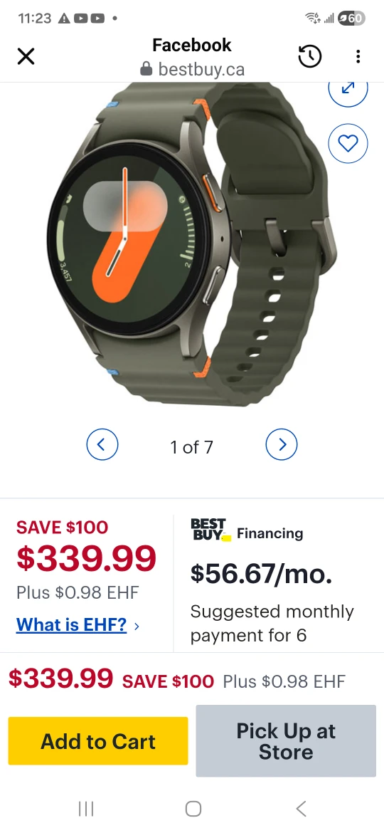 New Samsung Galaxy Watch7 (5M3H) SM-L315F - photo 5