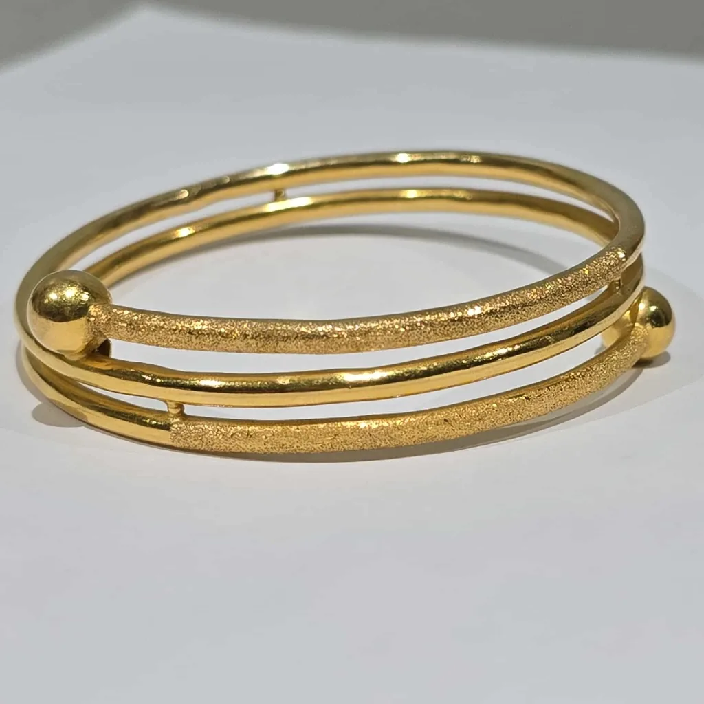 Gold Bangle Bracelet