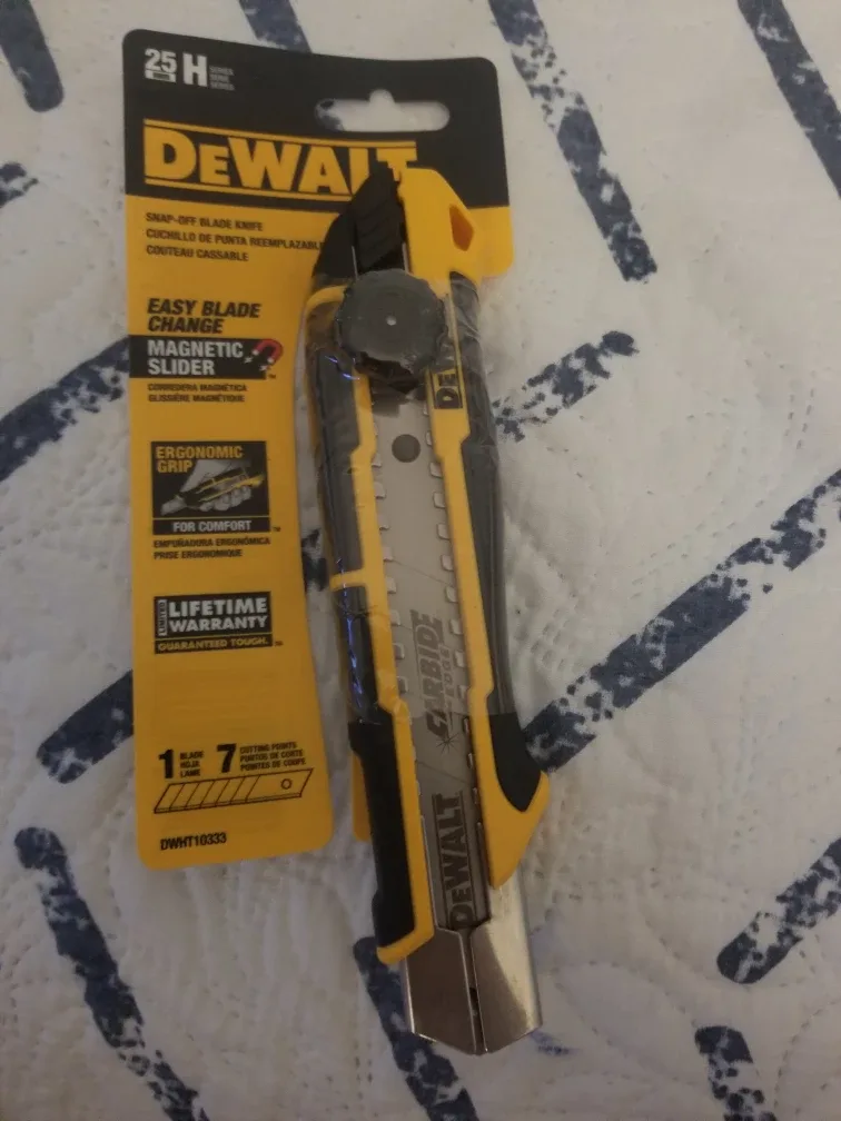 New DeWalt Snap-Off Blade Knife image indicator(3)