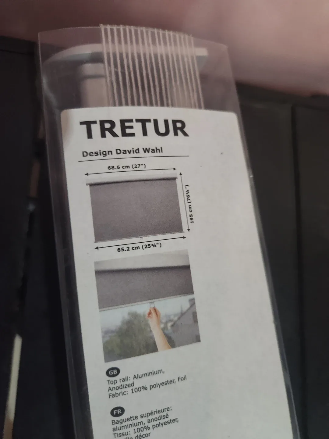 IKEA Tretur Roller Blind - New in Box! image indicator(2)