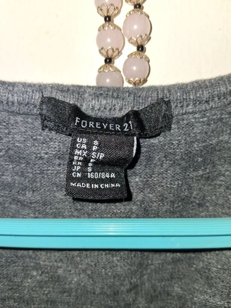 Forever 21 Grey Tank Top - Size S image indicator(2)