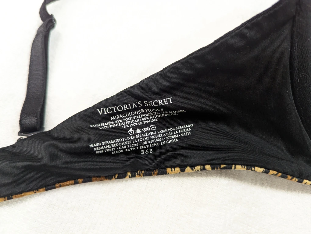 Victoria's Secret Bombshell Plunge Bra 36B - photo 5