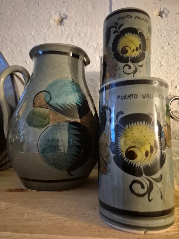 Puerto Vallarta Pitcher & Mugs