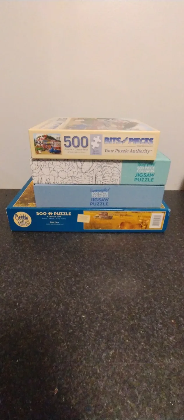 Jigsaw Puzzles: Bits and Pieces, Cobble Hill, Houseplant