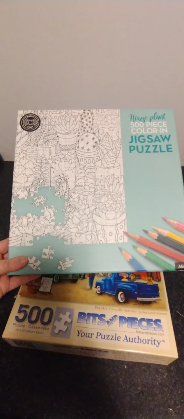 Jigsaw Puzzles: Bits and Pieces, Cobble Hill, Houseplant image indicator(3)