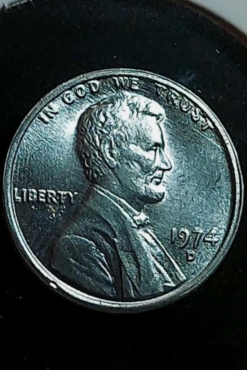 1974 (P/D/S) RARE: HIGH GRADE US LINCOLN ALUMINUM COIN