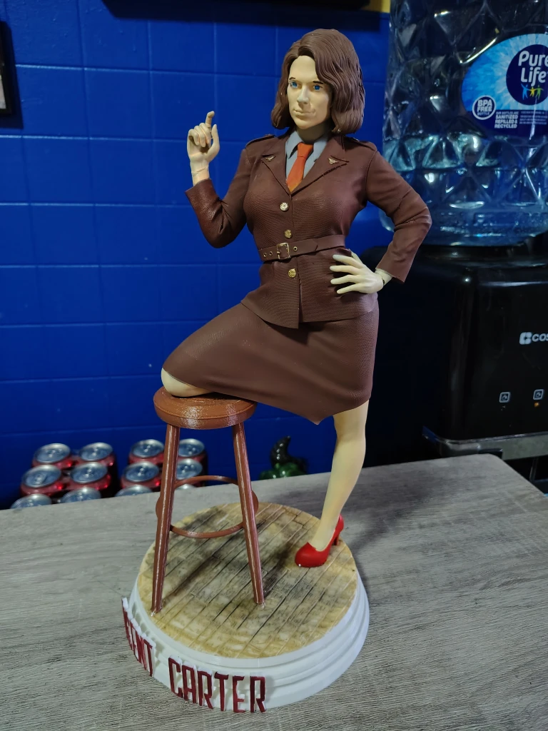 Agent Carter Statue - photo 4