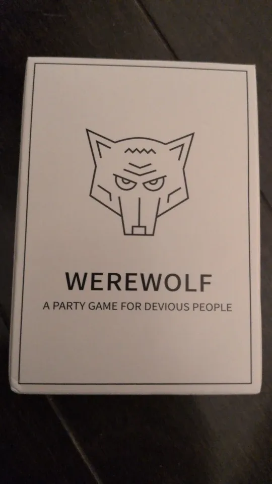 Werewolf Card Game - A Party Game for Devious People
