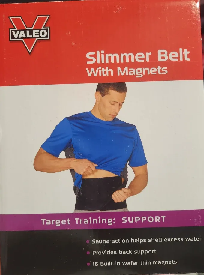 Valeo Slimmer Belt with Magnets, One Size