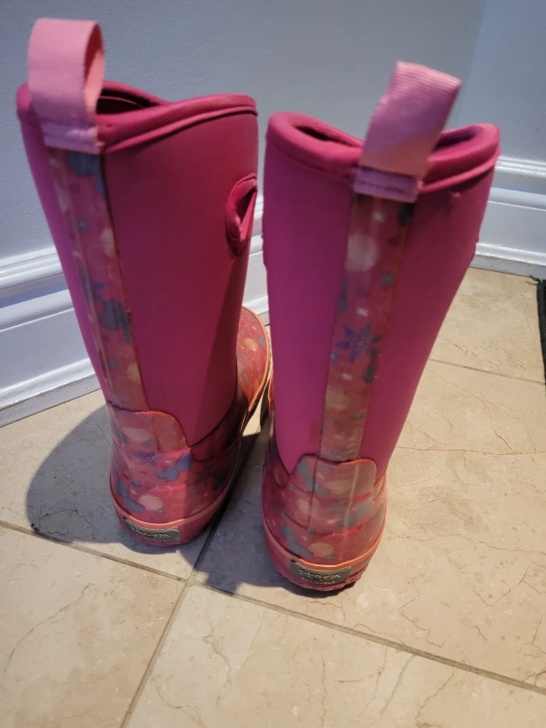 Storm by Cougar Snowbound Kids Waterproof Boots Girl’s Size 4 image indicator(2)