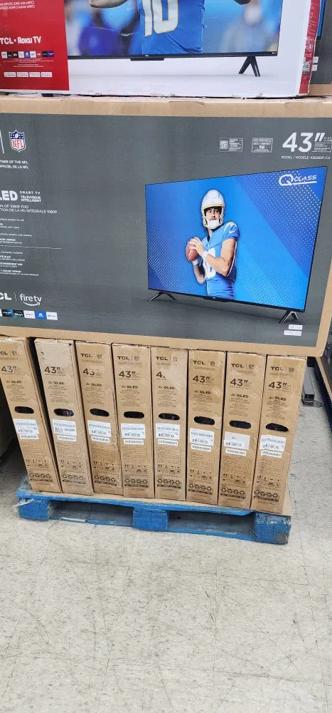 TCL 43" 4K UHD HDR QLED SMART FIRE TV