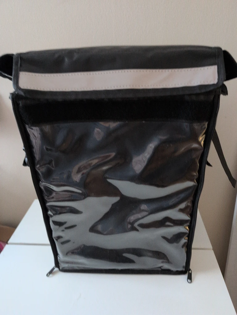 Food Delivery Backpack - Insulated zipper sides, velcro top