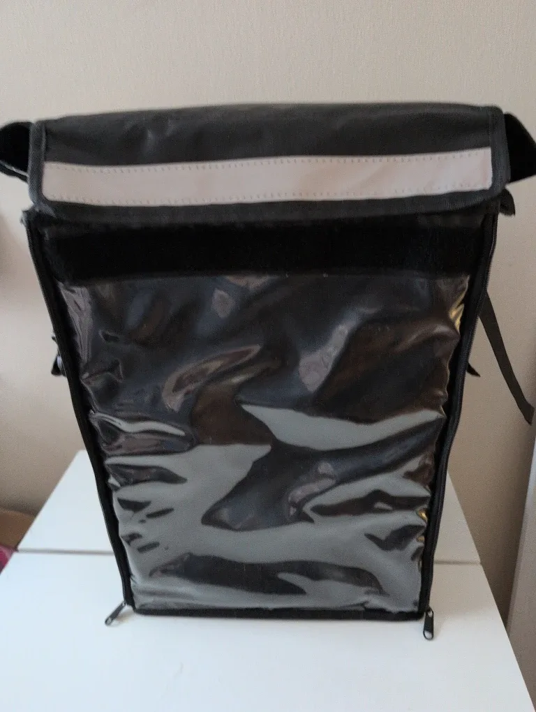 Food Delivery Backpack - Insulated zipper sides, velcro top