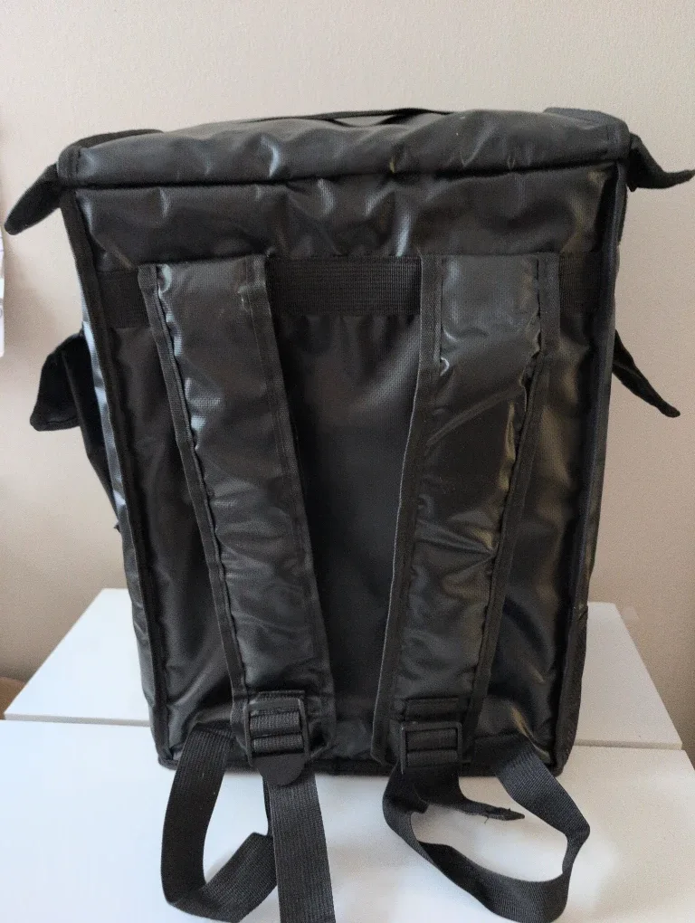 Food Delivery Backpack - Insulated zipper sides, velcro top image indicator(3)