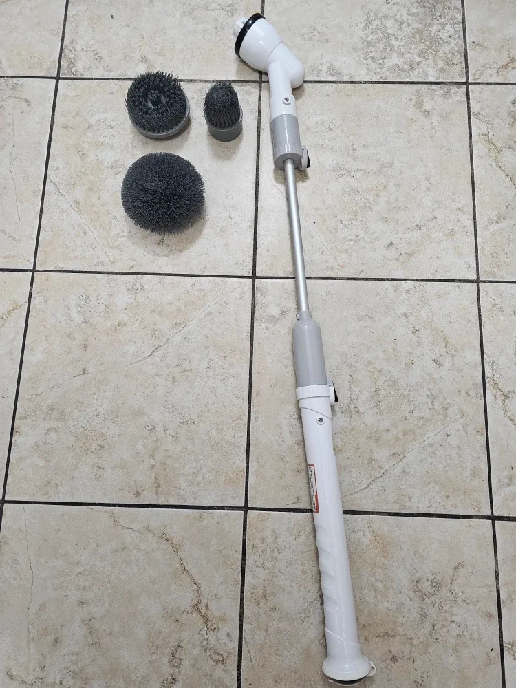 Cordless Power Scrubber with Brush Heads image indicator(2)