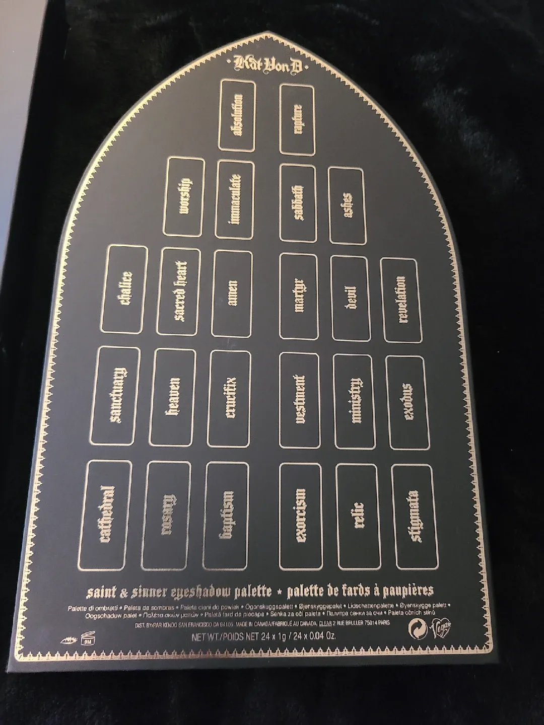 Kat Von D Saint & Sinner Eyeshadow Palette image indicator(5)