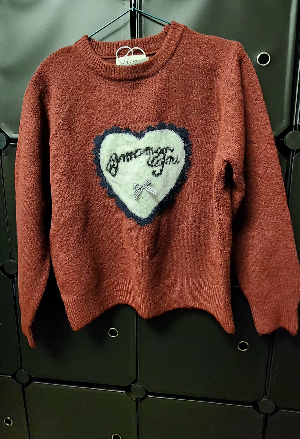knitted-wool top