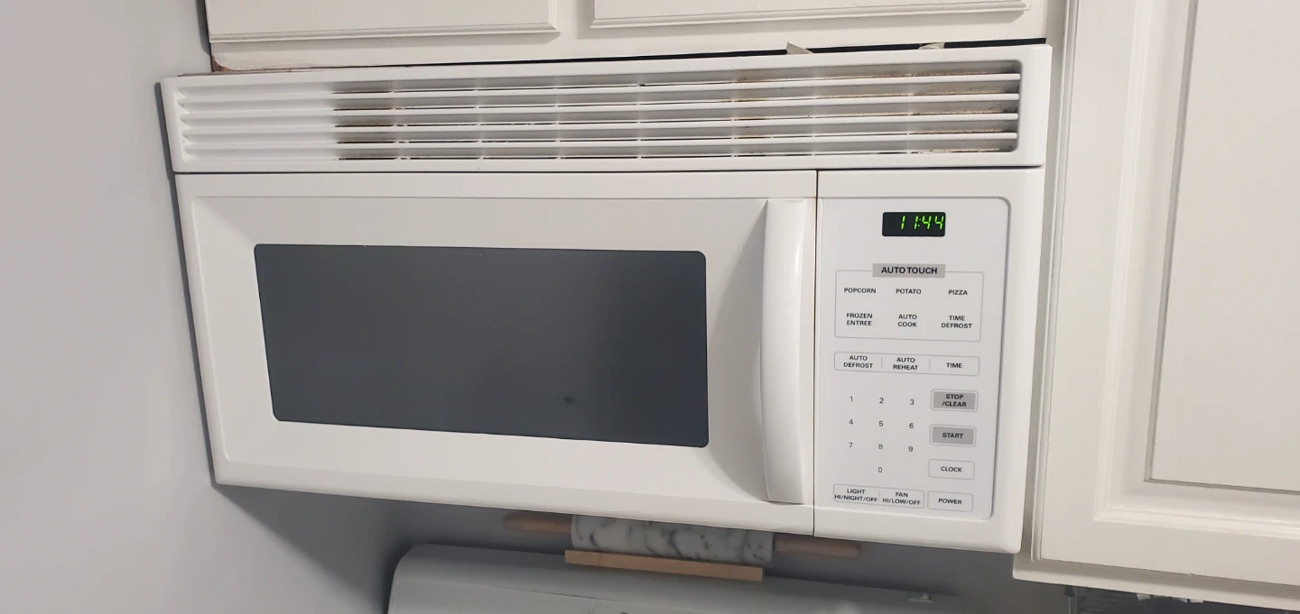 White Microwave Oven