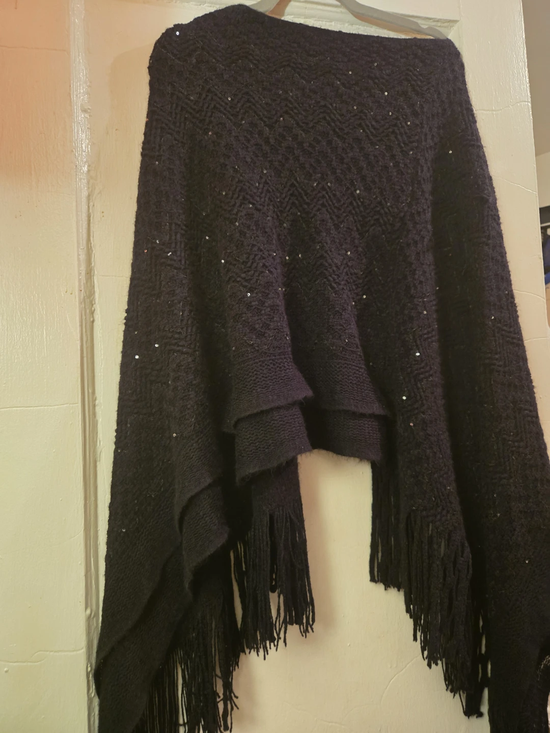 Black sparkle panco sweater size fits all