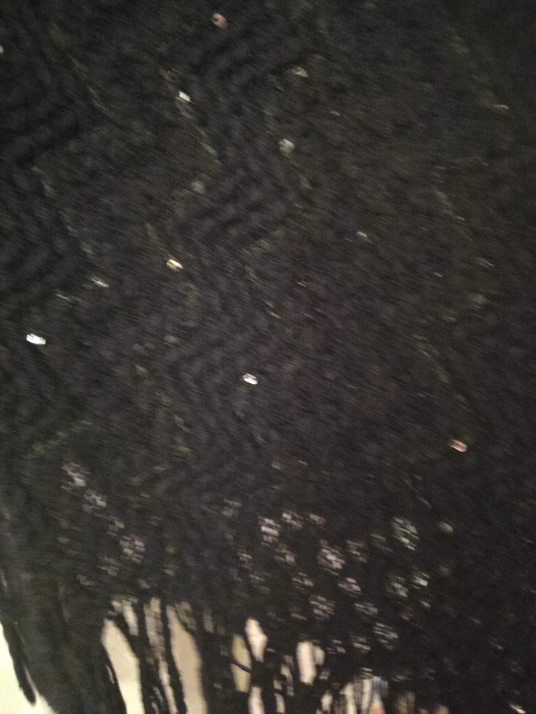 Black sparkle panco sweater size fits all - photo 4