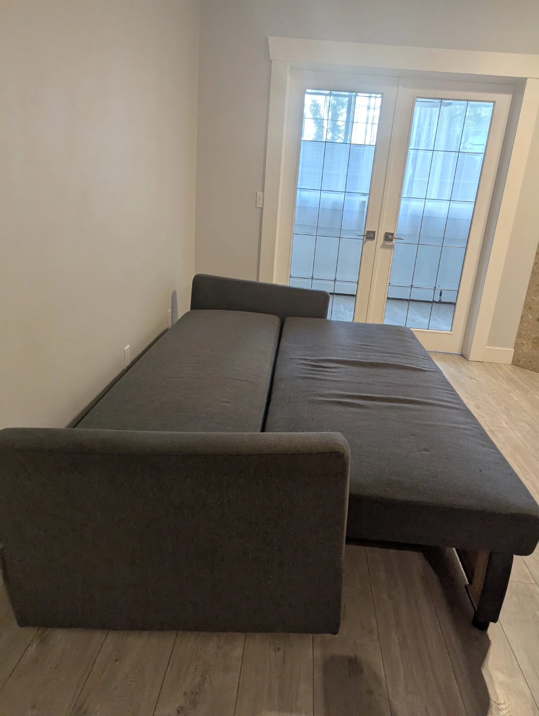 Grey Sleeper Sofa - Excellent Condition! - photo 3