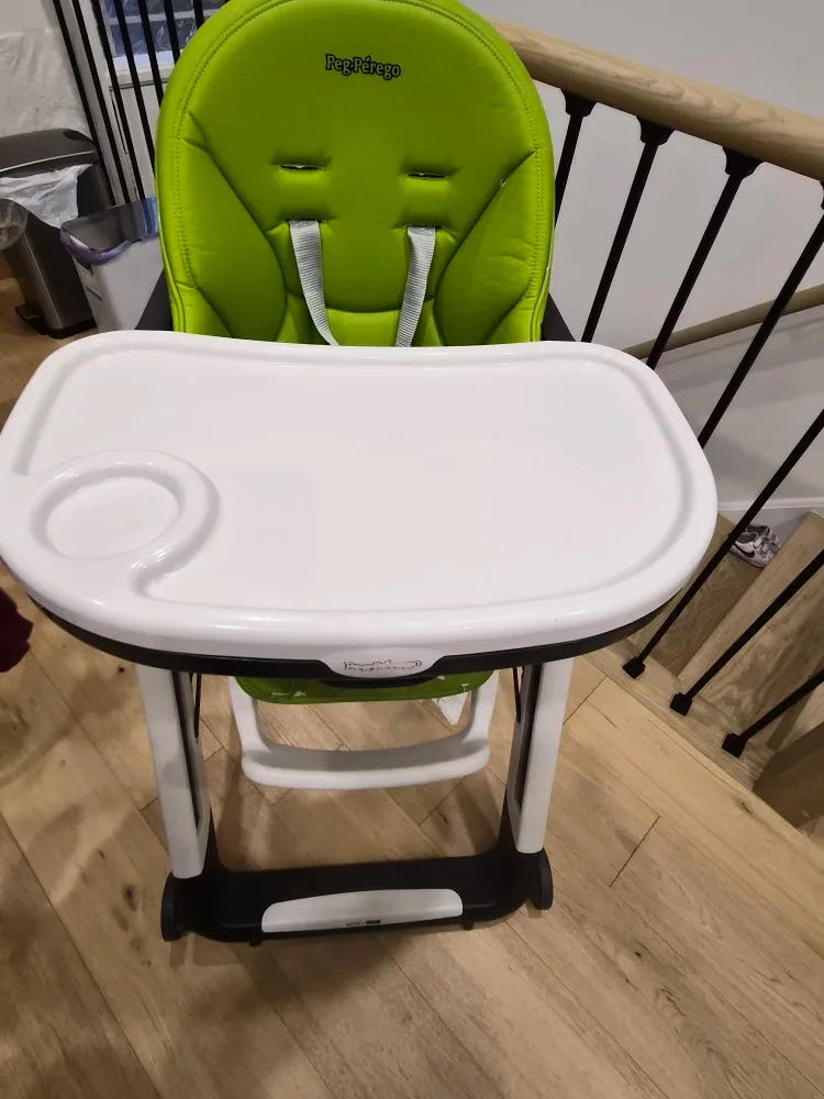 Peg Perego High Chair - Green