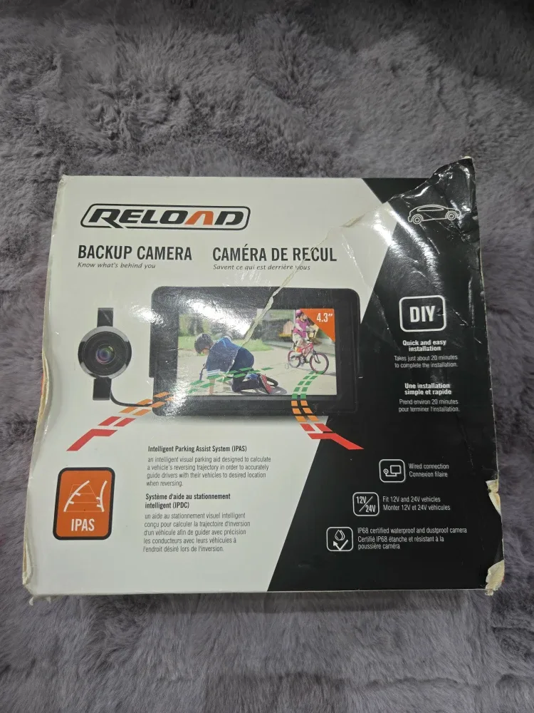 Reload 4.3" Camera de Recul Monitor - New image indicator(6)