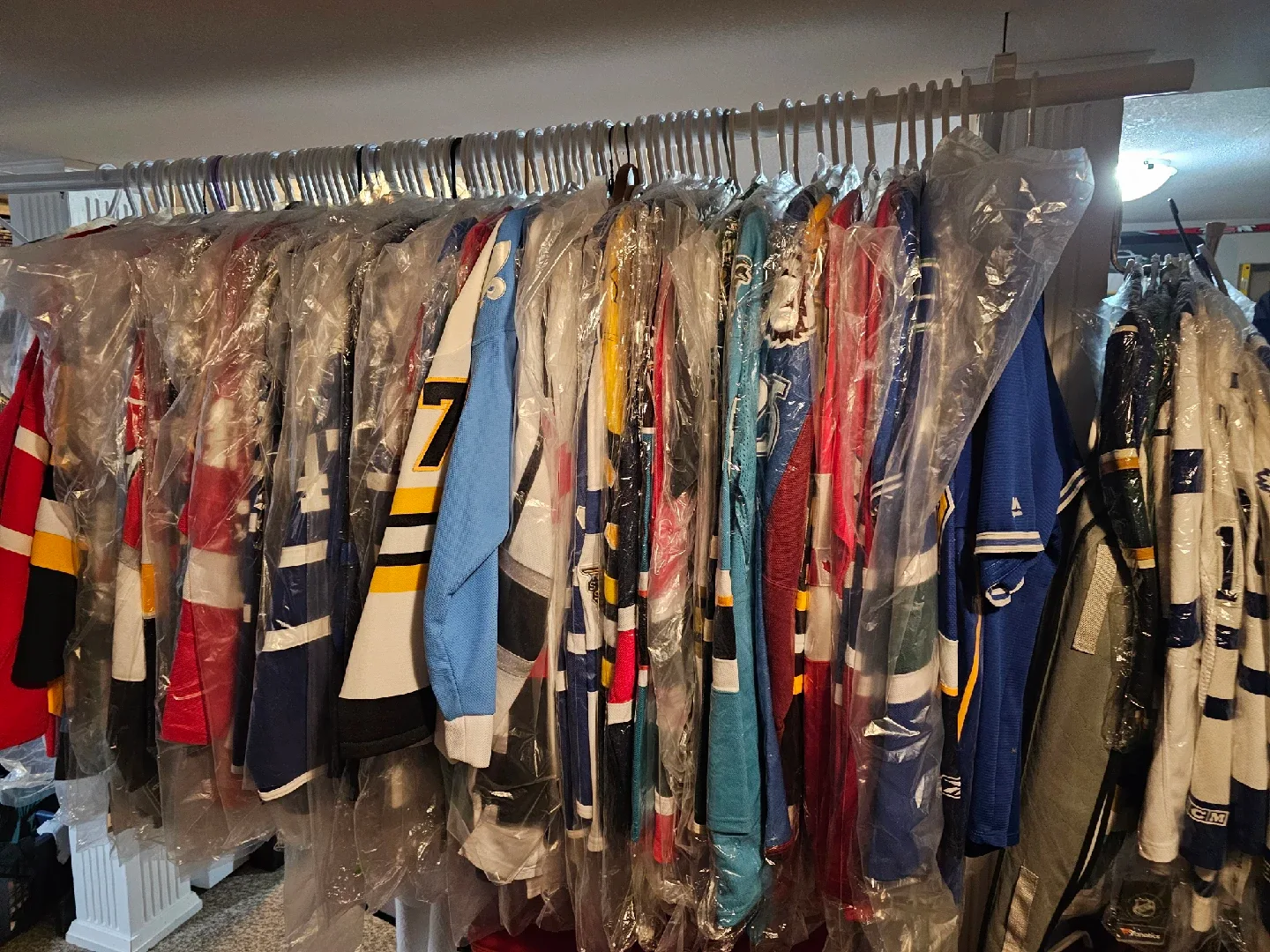Hockey Jerseys - Assorted Names & Numbers