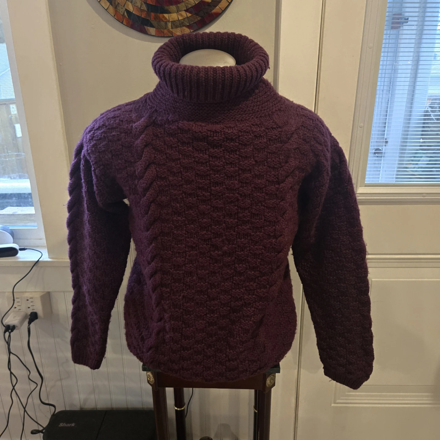 Gian Nino Wool Turtleneck Sweater - Size M - photo 2