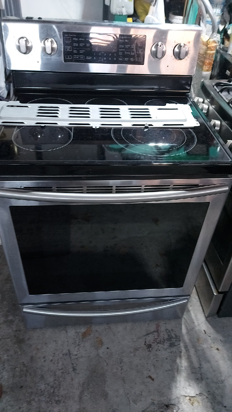 Stainless Steel Electric Range Stove
