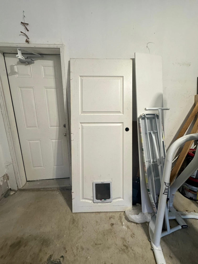 Interior Door with Pet Door - photo 3