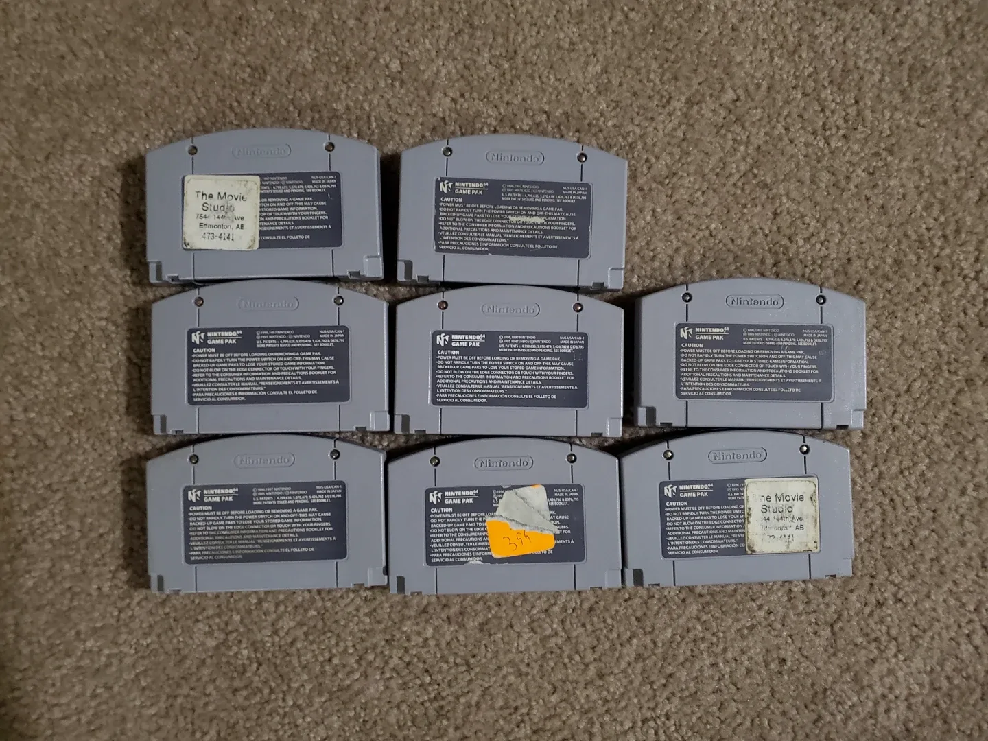 Nintendo 64 Console, Controller, Expansion Pak & 8 Games image indicator(4)