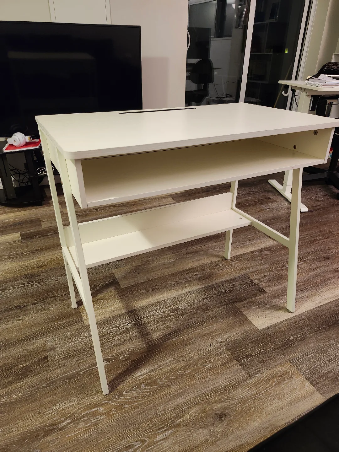White Desk with Drawer image indicator(2)