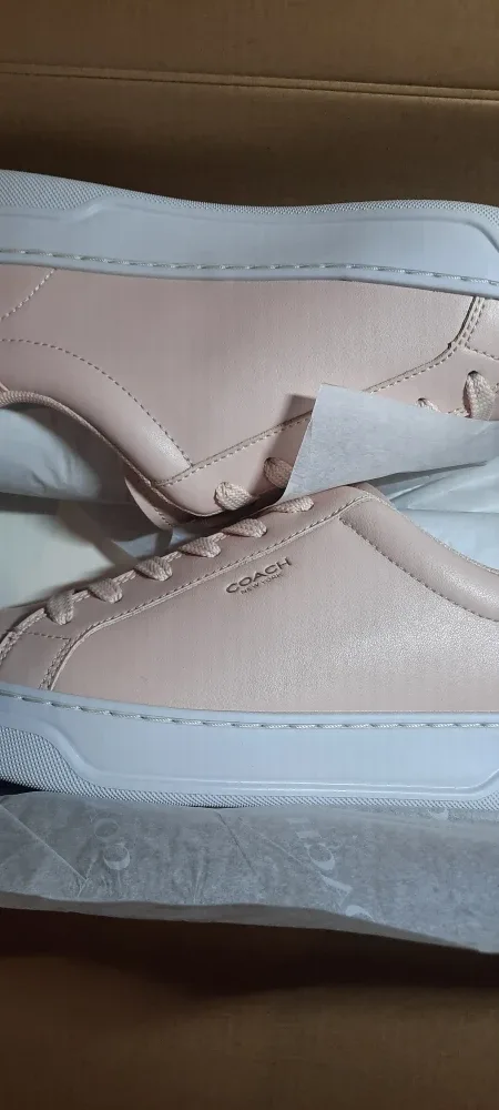New Coach High Line Blush Sneakers - Size 9.5 image indicator(3)