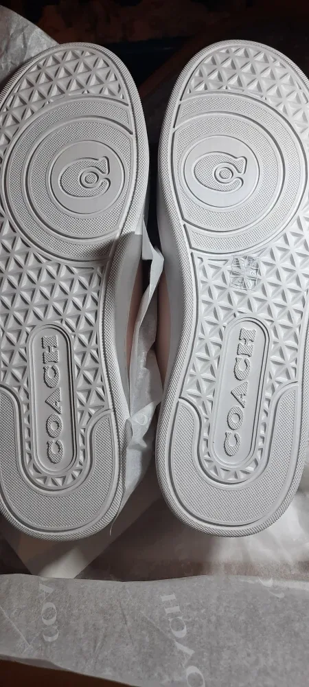 New Coach High Line Blush Sneakers - Size 9.5 image indicator(5)