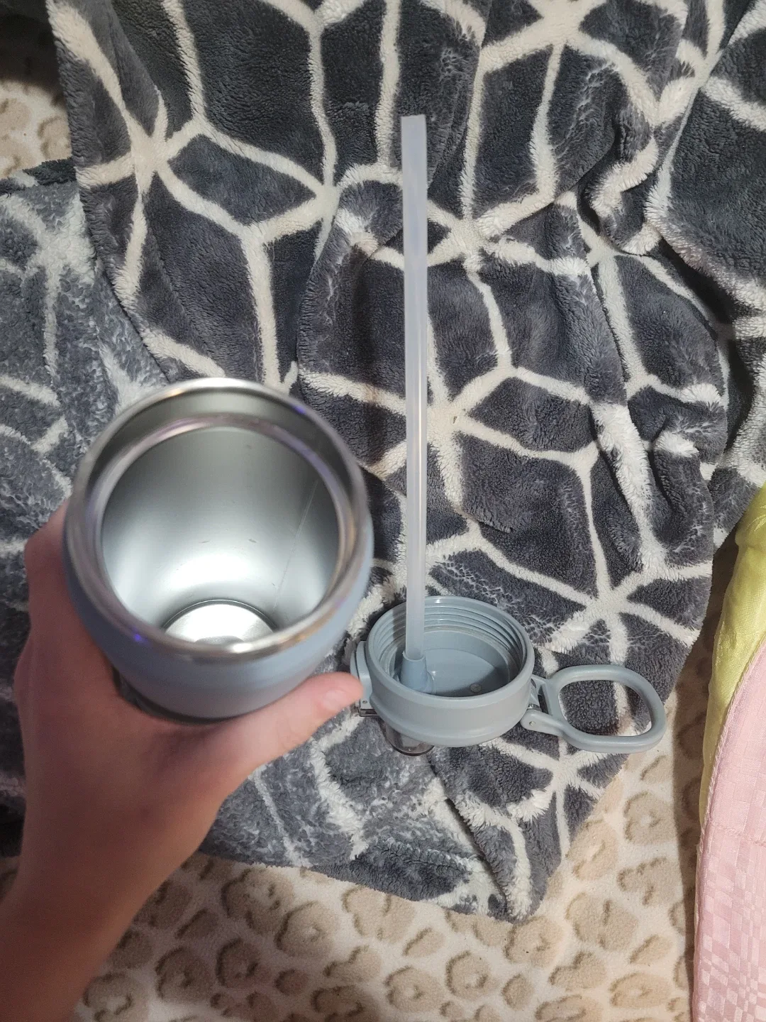 Manna Water Bottle - Light Blue image indicator(5)