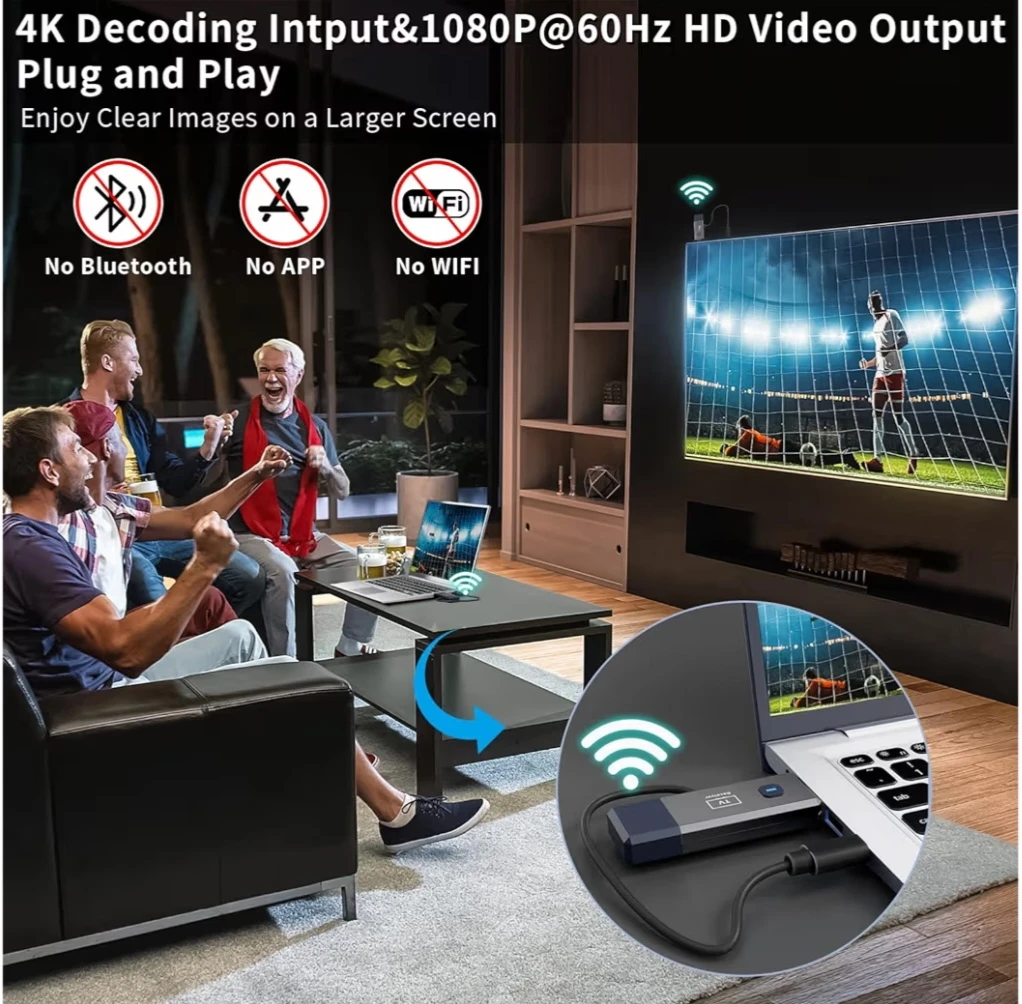 Wireless HDMI Transmitter and Receiver - photo 5