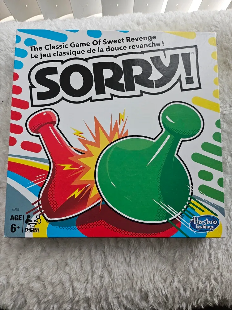 Sorry! Board Game - Classic Family Fun!