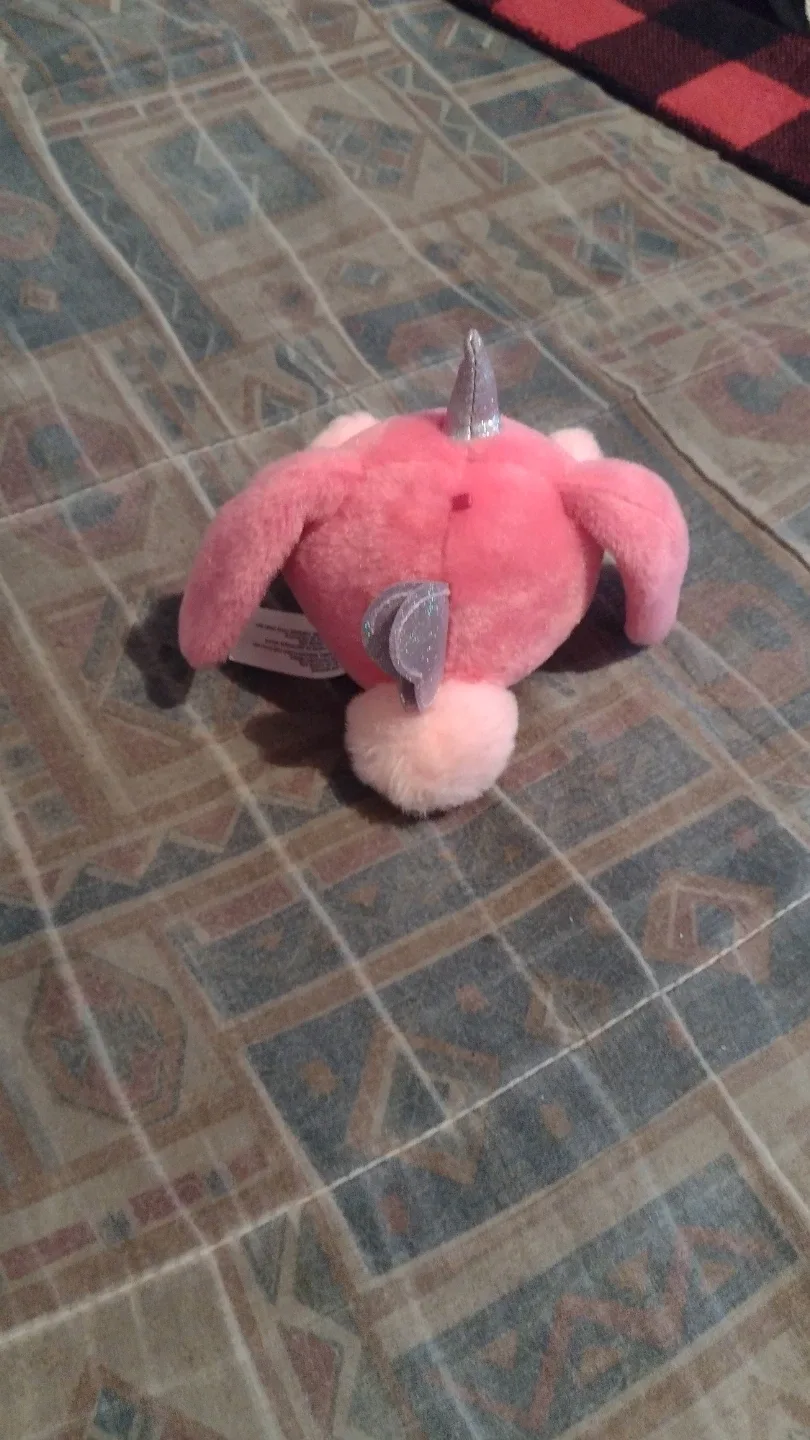 Pink Plush Unicorn Bunny image indicator(2)