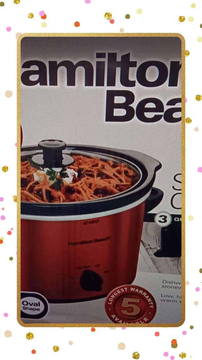 Hamilton Beach 3-Quart Slow Cooker
