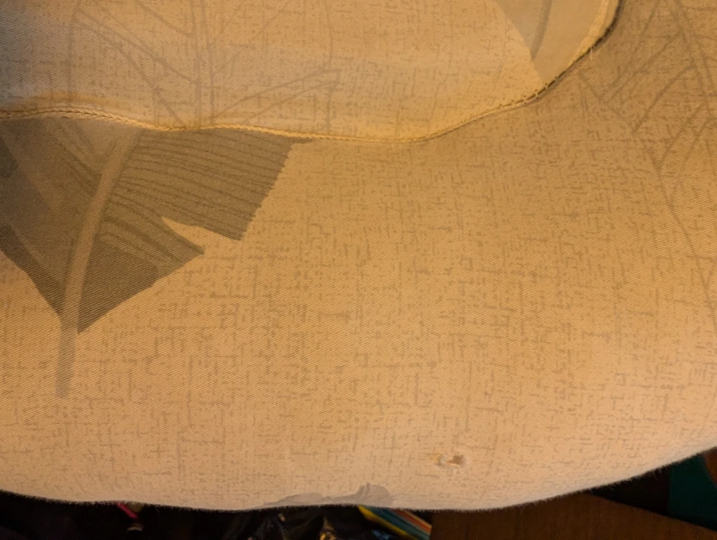 Baby Nest Lounger - Grey Leaf Pattern - photo 3