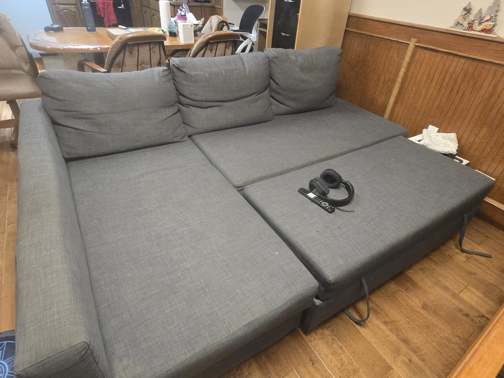 Free !!!  Grey Sectional Sofa  ( IKEA )
