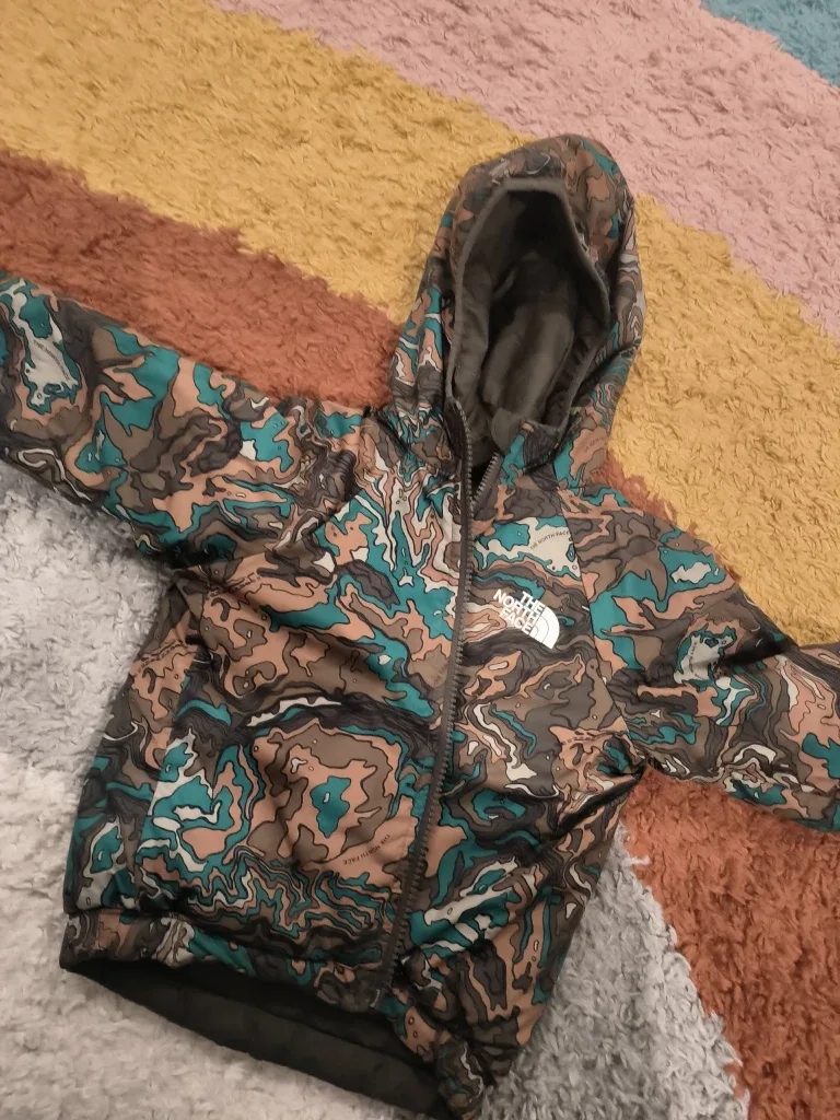 The North Face Baby Reversible Perrito Hooded Jacket Size 2t