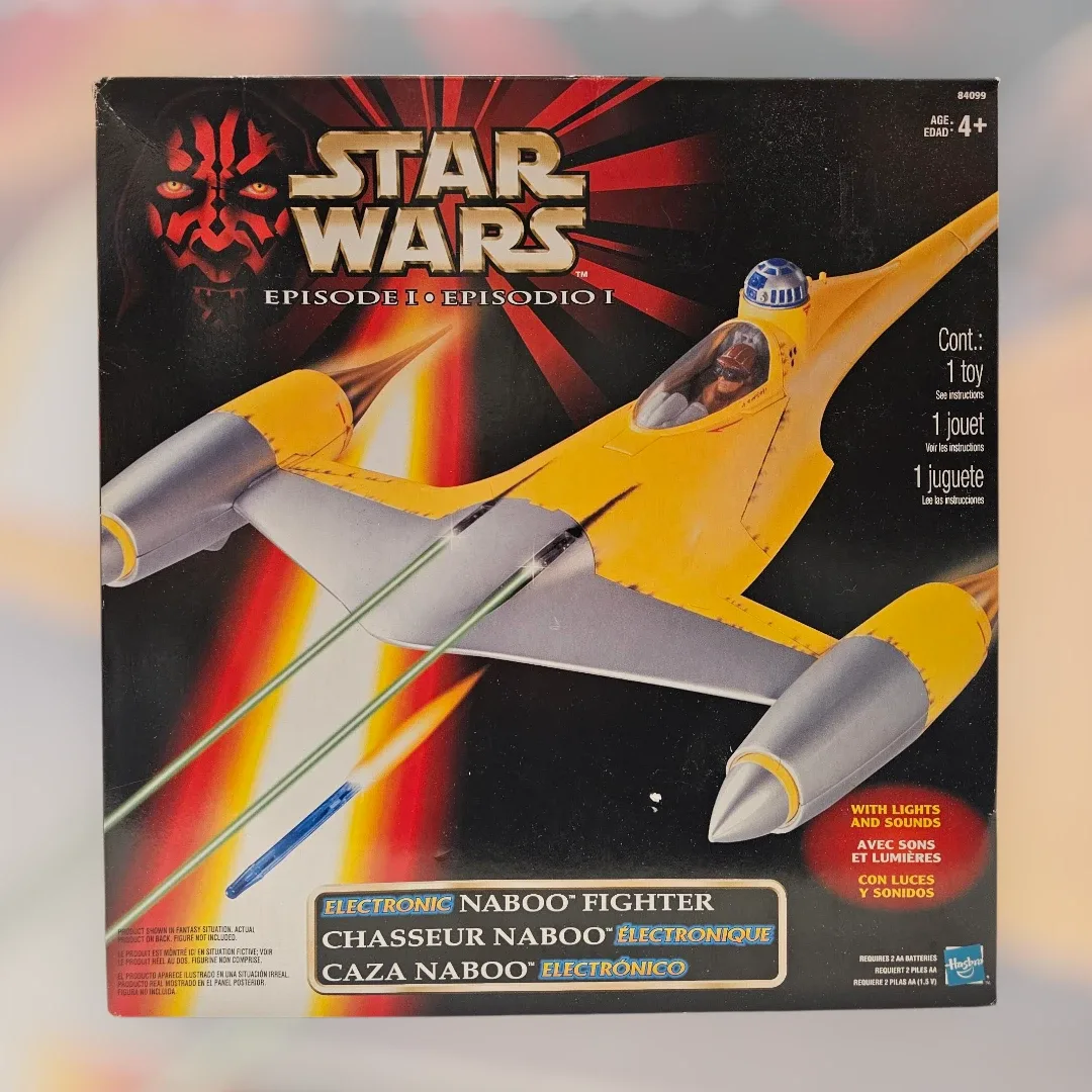 Star Wars Episode 1 Electronic Naboo Fighter