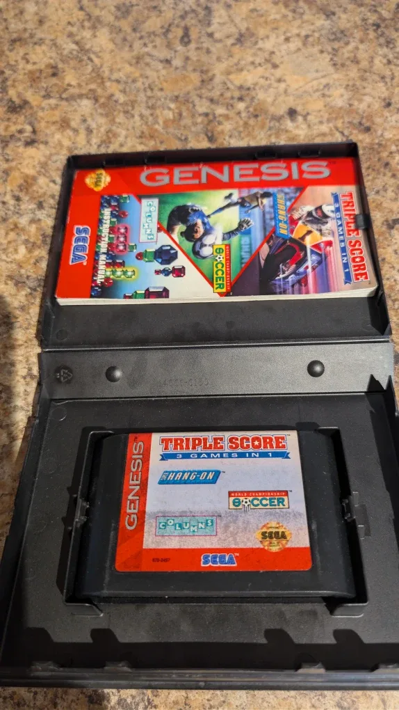 Sega Genesis Triple Score 3 Games in 1 image indicator(3)