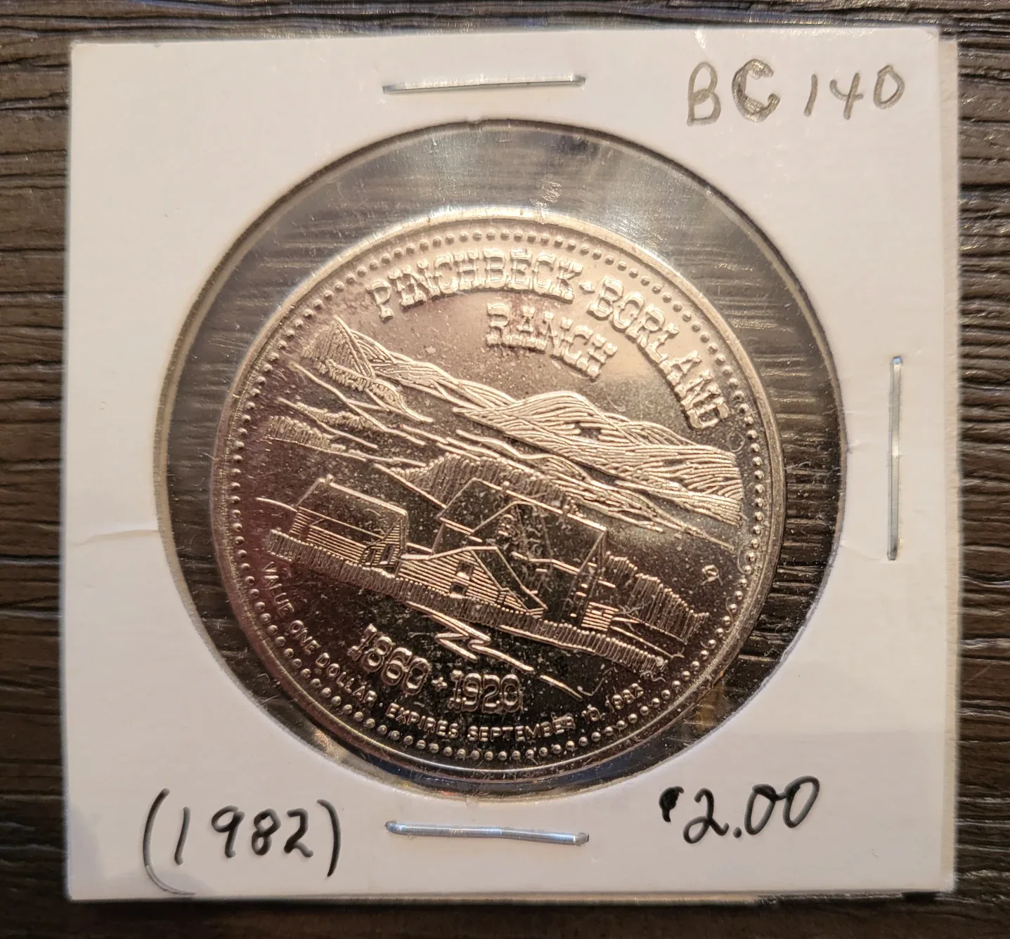 Pinchbeck-Borland Ranch Trade Dollar image indicator(2)