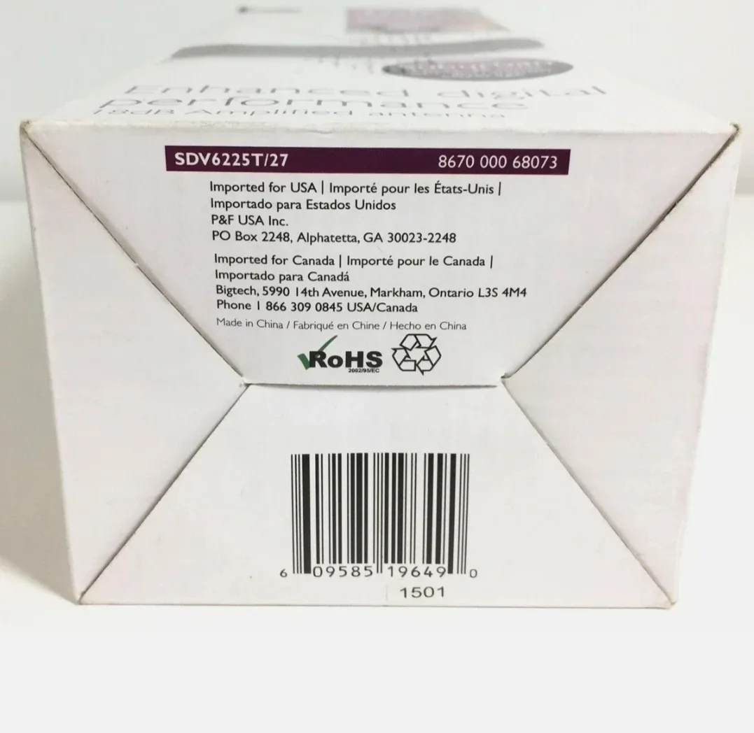 Philips Indoor TV Antenna -SDV6225T/27 image indicator(9)