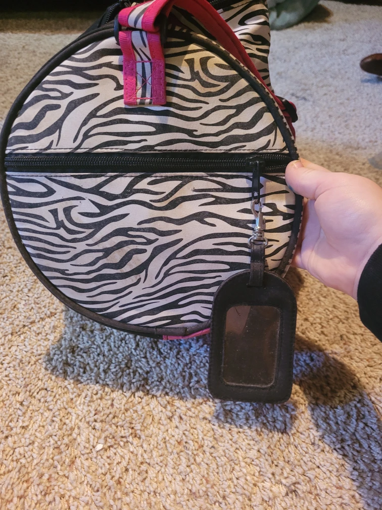 Dance Bag - Pink and Zebra Print - photo 3