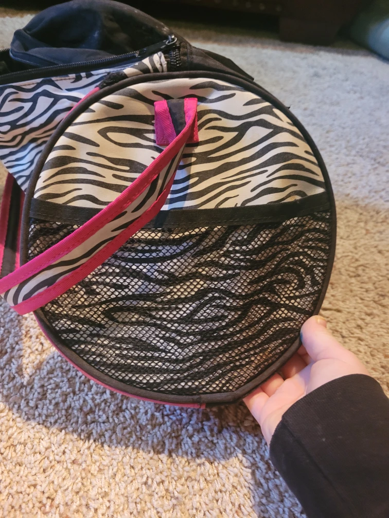 Dance Bag - Pink and Zebra Print - photo 4